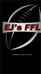 Mobile Screenshot of ejfootball.com